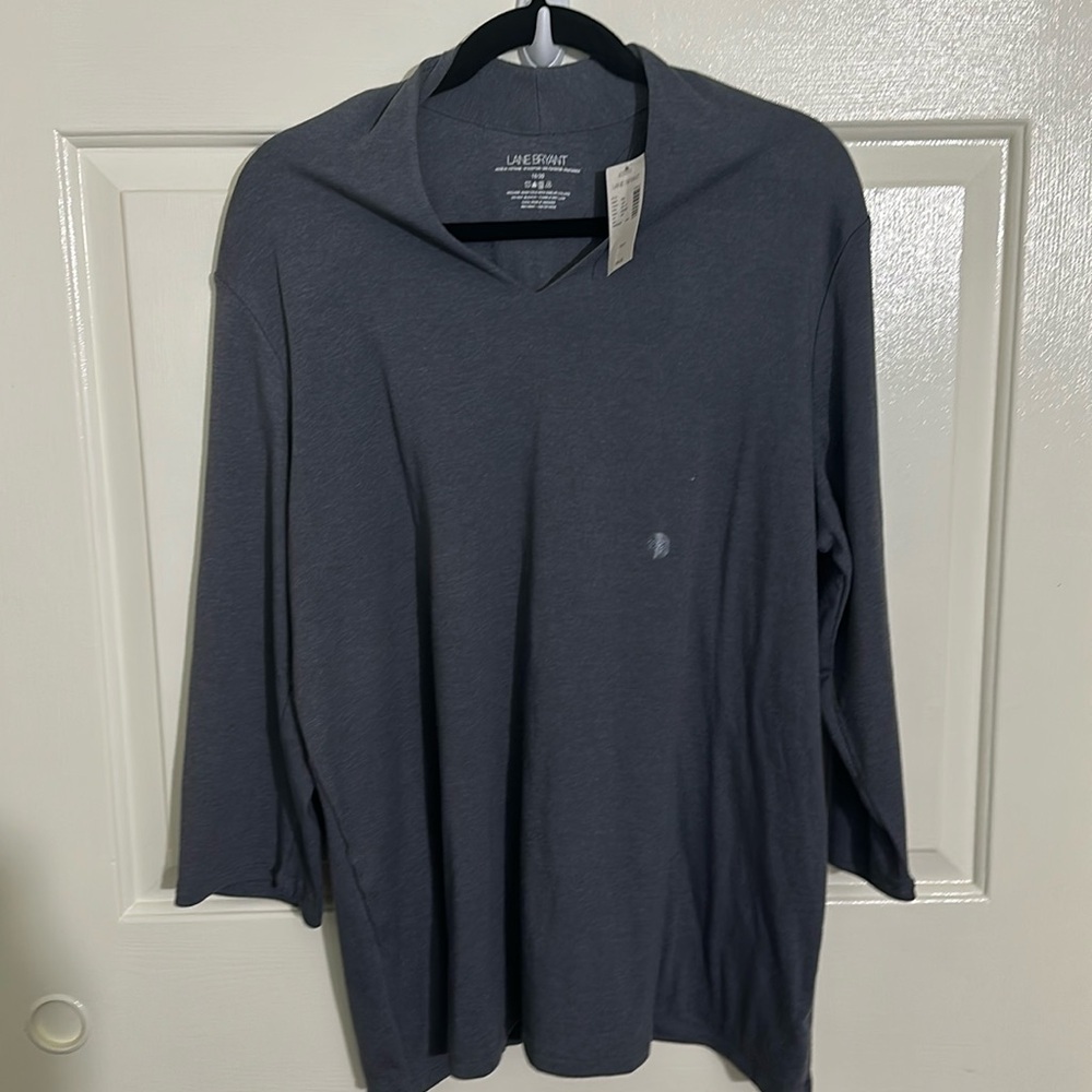 Lane Bryant grey in color, size‎ 18/20 3/4 length sleeves